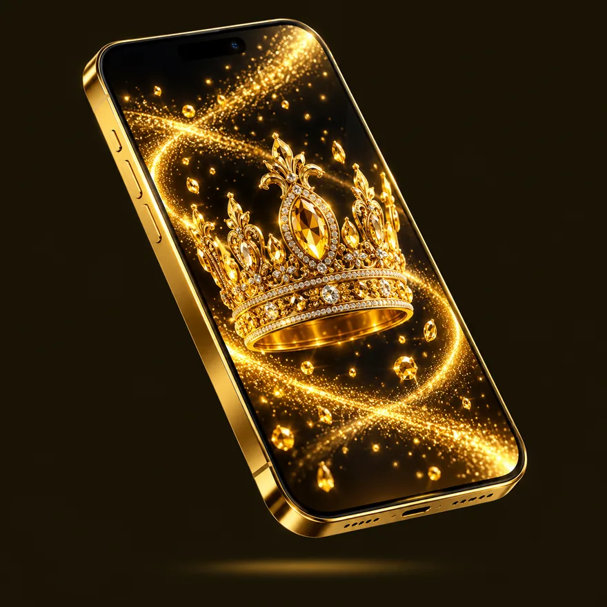 Smartphone with crown — Friday Friday