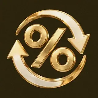 Percent cycle icon — Friday Friday