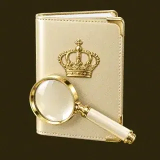 Passport magnifying glass — Friday Friday