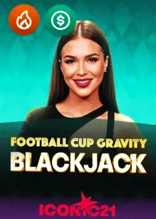 Football Cup Gravity Blackjack live game cover