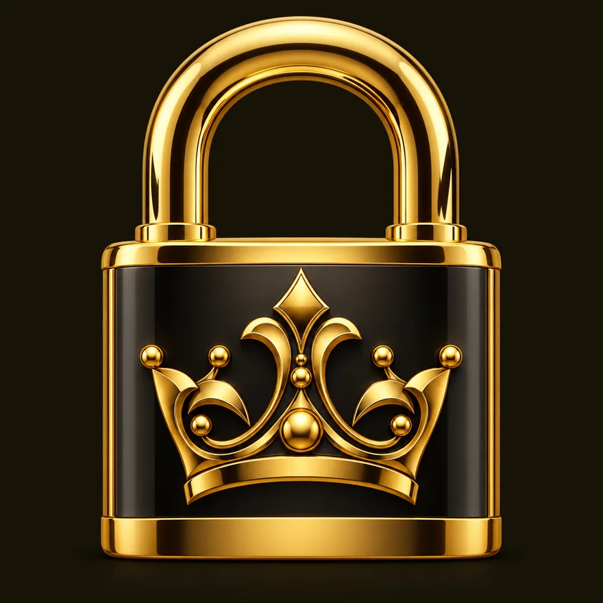 Royal padlock — Friday Friday