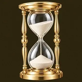 Golden hourglass — Friday Friday