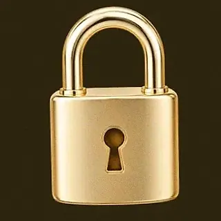 Metal padlock — Friday Friday